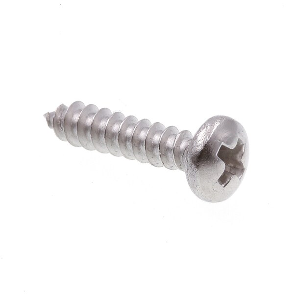 Prime-Line Sheet Metal Screw, Self-Tap Pan Head Phillip Drive No. 4 X 1/2in 18-8 Stainless Steel 100PK 9018978 - main